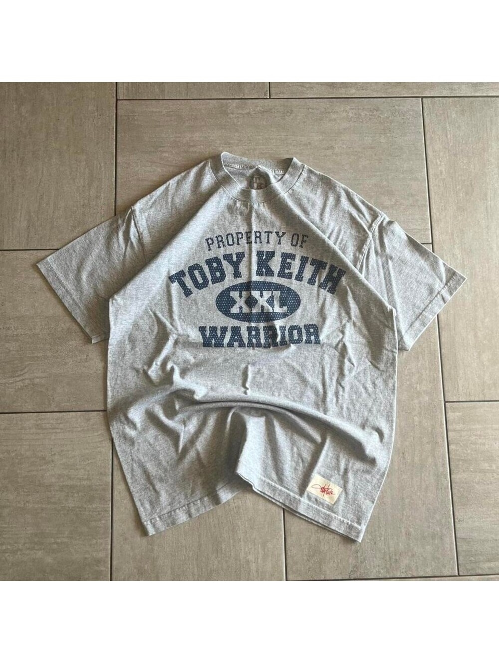 Toby Keith Warrior XXL Heather Gray Tee